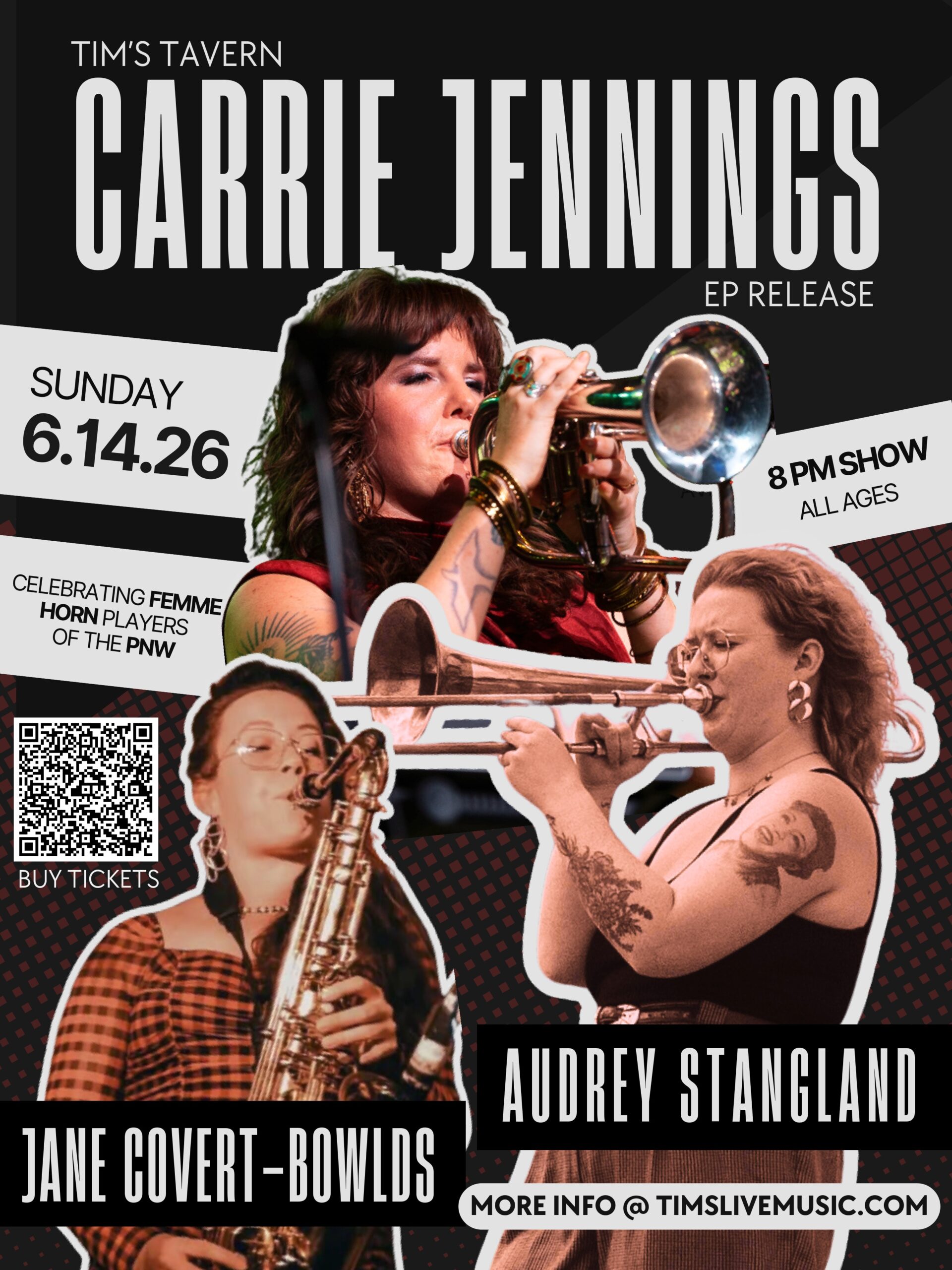 CARRIE JENNINGS, AUDREY STANGLAND & JANE COVERT BOWLDS