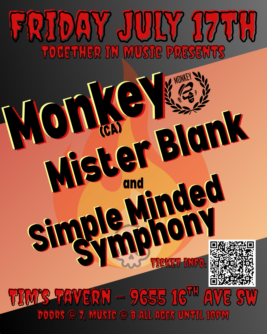 Monkey, Mister Blank and Simple Minded Symphony